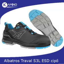 albatros TARAVAL fekete-kék  S3L ESD FO SR munkavédelmi cipő munkavédelmi cipő