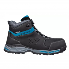 albatros Tofane Black QL CTX Mid S3 ESD WR HRO SRC munkavédelmi bakancs (fekete/kék, 47)