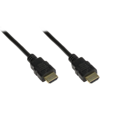 Alcasa 4510-P02 HDMI kábel 2 M HDMI A-típus (Standard) Fekete kábel és adapter