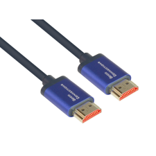 Alcasa 4521-SF020B 2 M HDMI A-típus (Standard) Kék kábel és adapter