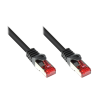 Alcasa 8060-005S hálózati kábel Fekete 0,5 M Cat6 S/FTP (S-STP)