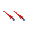 Alcasa 8060-H010R hálózati kábel Vörös 1 M Cat6a S/FTP (S-STP)