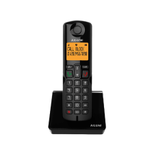 Alcatel S280 Fekete dect telefon vezeték nélküli telefon