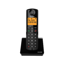 Alcatel S280 Fekete-Narancs dect telefon vezeték nélküli telefon
