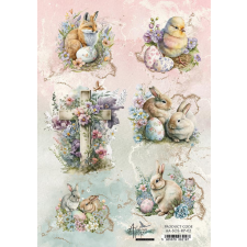 Alchemy of Art Rizspapír A4 - Soul of Spring - 2 - Rice Paper (1 ív) decoupage papír