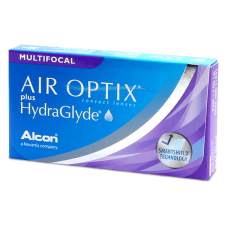 Alcon Air Optix plus HydraGlyde Multifocal (3 db lencse) kontaktlencse