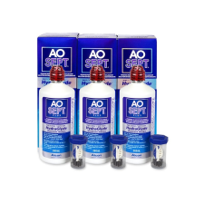 Alcon AO SEPT PLUS HydraGlyde 3x360 ml kontaktlencse folyadék