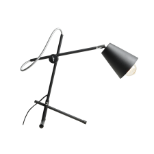 Aldex Arte fekete asztali lámpa (ALD-1008B1) E27 1 izzós IP20 világítás