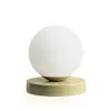 Aldex Ball zöld-fehér asztali lámpa (ALD-1076B12_S) E14 1 izzós IP20