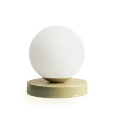 Aldex Ball zöld-fehér asztali lámpa (ALD-1076B12_S) E14 1 izzós IP20 világítás