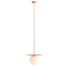 Aldex Loop korall-fehér függesztett lámpa (ALD-1125G11_M) E27 1 izzós IP20