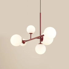 Aldex modern függeszték dione piros ald1092k15 világítás