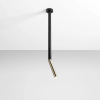 Aldex modern mennyezeti lámpa stick fekete arany ald1067pl_g1_m