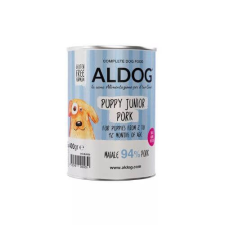  Aldog Wet Puppy-Junior Pork konzerv – 6×400 g kutyaeledel