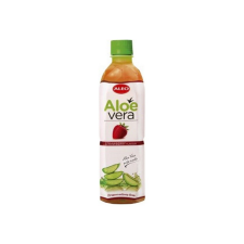 aleo eper ízű aloe vera ital - 500ml üdítő, ásványviz, gyümölcslé