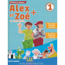 ALEX ET ZOÉ + 1 NIVEAU A1.1 LIVRE nyelvkönyv, szótár