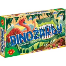 Alexander Dinožarły Katapulta Ügyességi Társasjáték Zseton Célzással (5906018027334) társasjáték