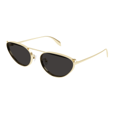 Alexander McQueen AM0424S-001 LIGHT GOLD GREY napszemüveg napszemüveg