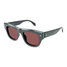 Alexander McQueen AM0425S-004 SHINY GREY BROWN napszemüveg napszemüveg