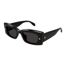 Alexander McQueen AM0426S-001 SHINY BLACK GREY napszemüveg napszemüveg