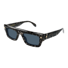 Alexander McQueen AM0427S-003 GREY HAVANA BLUE napszemüveg