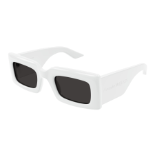 Alexander McQueen AM0433S-005 SHINY WHITE GREY napszemüveg napszemüveg
