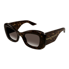 Alexander McQueen AM0434S-002 DARK HAVANA GRADIENT BROWN napszemüveg