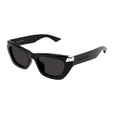 Alexander McQueen AM0440SA-001 SHINY BLACK GREY napszemüveg
