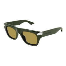 Alexander McQueen AM0441S-004 SHINY GREEN BROWN napszemüveg napszemüveg