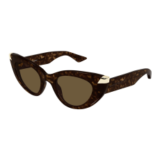 Alexander McQueen AM0442S-003 DARK HAVANA BROWN napszemüveg