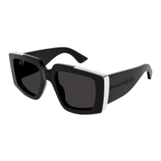 Alexander McQueen AM0446S-001 SILVER BLACK GREY napszemüveg