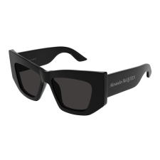 Alexander McQueen AM0448S-001 BLACK BLACK GREY napszemüveg napszemüveg