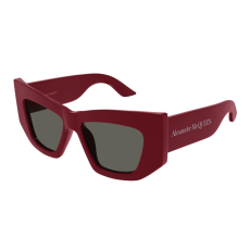 Alexander McQueen AM0448S-003 SHINY RED GREY napszemüveg