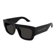Alexander McQueen AM0449S-001 BLACK BLACK GREY napszemüveg napszemüveg