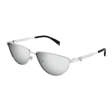 Alexander McQueen AM0456S-004 SHINY SILVER MIRROR(DOUBLE) SILVER napszemüveg napszemüveg