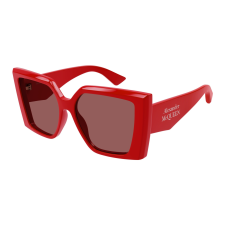 Alexander McQueen AM0467S 003 RED BROWN napszemüveg napszemüveg