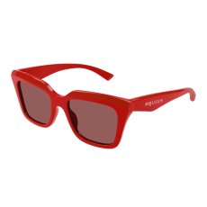 Alexander McQueen AM0473S 003 RED BROWN napszemüveg