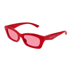 Alexander McQueen AM0474S 003 RED PINK napszemüveg