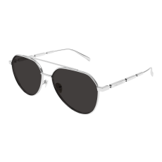 Alexander McQueen AM0478S 001 SILVER GREY napszemüveg