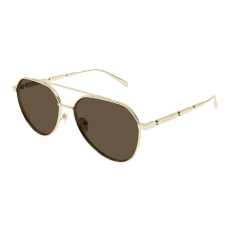 Alexander McQueen AM0478S 002 GOLD BROWN napszemüveg