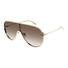 Alexander McQueen AM0481S 002 GOLD GRADIENT BROWN napszemüveg napszemüveg