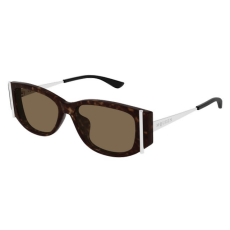 Alexander McQueen AM0494SA 002 SHINY DARK HAVANA BROWN napszemüveg