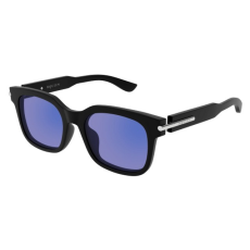 Alexander McQueen AM0496SA 005 MATTE BLACK BLUE FLASH napszemüveg