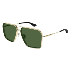 Alexander McQueen AM0500S 003 SHINY LIGHT GOLD GREEN napszemüveg