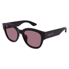 Alexander McQueen AM0509SA 004 SHINY SOLID VERY DARK PURPLE RED napszemüveg napszemüveg