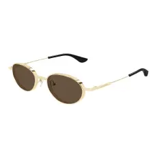 Alexander McQueen AM0523S 002 GOLD BROWN napszemüveg