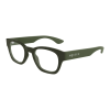 Alexander McQueen AM0530O 008 GREEN DEMO LENS szemüveg