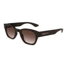 Alexander McQueen AM0530S 002 HAVANA BROWN GRADIENT napszemüveg