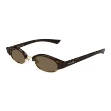 Alexander McQueen AM0534S 002 HAVANA BROWN napszemüveg
