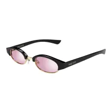 Alexander McQueen AM0534S 005 BLACK PINK FLASH napszemüveg